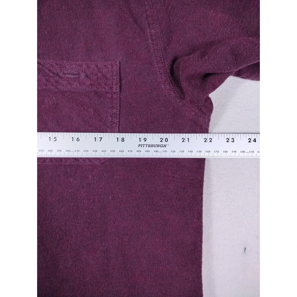 American Rag Cie Shirt Mens Medium Red Lumberjack Cabincore Outdoors Winter